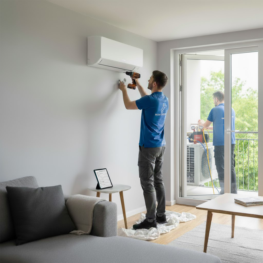 Montaža klima uređaja 1 Montaža klima uređaja Montaža klima uređaja do 4,3kW