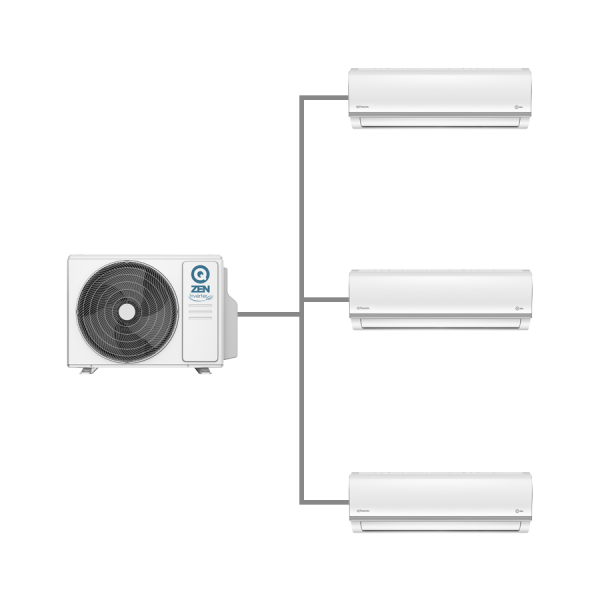 Qzen multi vanjska jedinica - trial 7,9kW - Slika 3