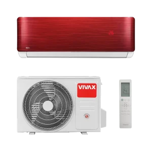 Vivax R+ Design Crveni 3,5 kW klima uređaj
