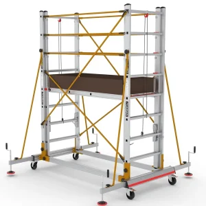 Profesionalna teleskopska pokretna skela Telesafe XLN S004 – 4,7 m